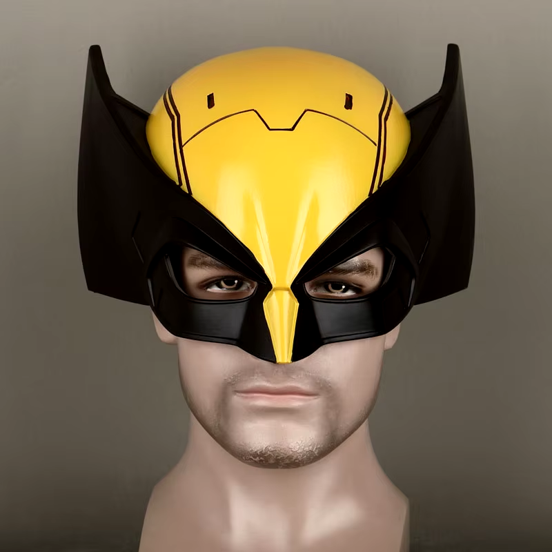 Wolverine 3D Cosplay Mask – High-Quality Headgear for Halloween & Costume Parties