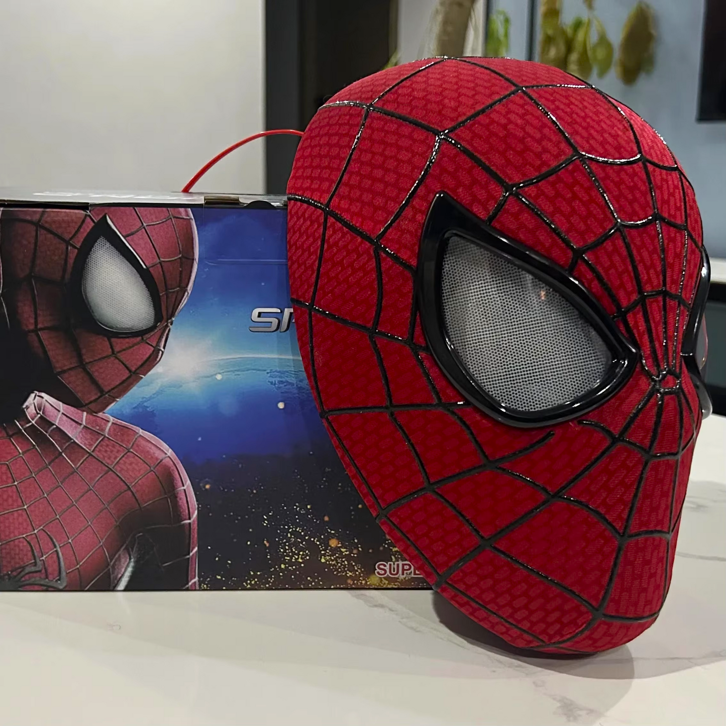 New Ultimate Spider Vision 3.0: Interactive Luminous Amazing Spider-Man Cosplay Mask