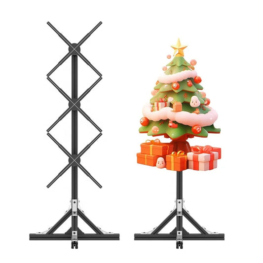 3D Christmas Tree Hologram Projector – LED Fan Display for Festive & Advertising