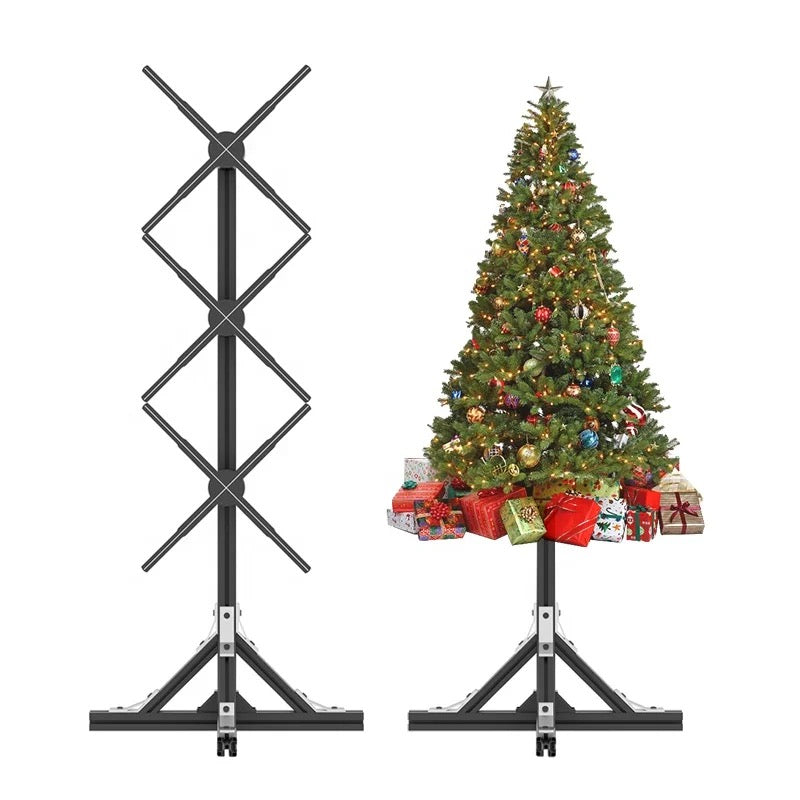 3D Christmas Tree Hologram Projector – LED Fan Display for Festive & Advertising