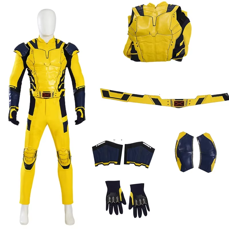 Wolverine Unleashed: Deadpool 3 Battle Suit Cosplay Set