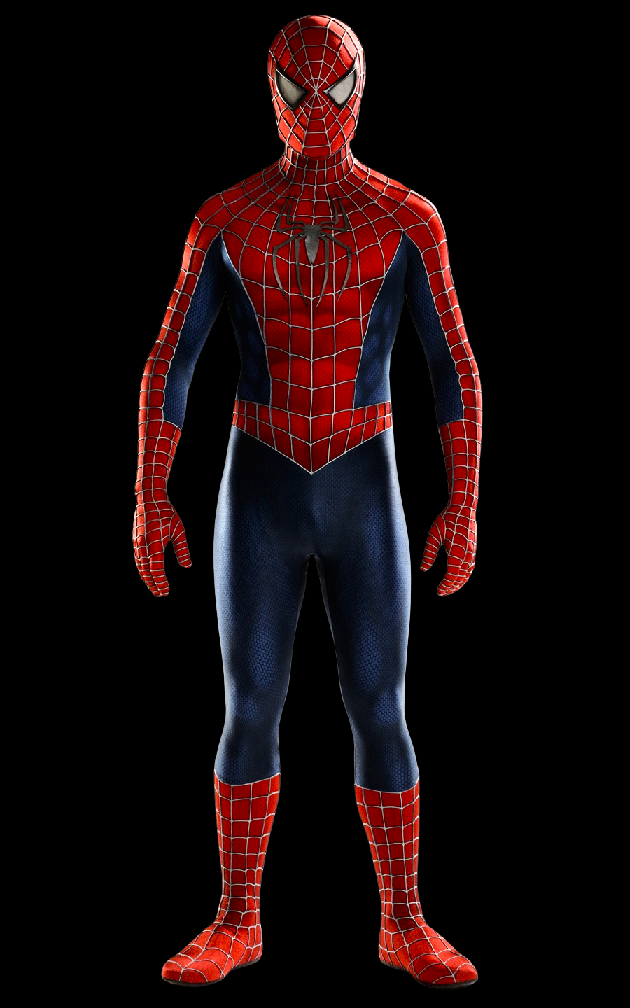 Ultimate Sam Raimi Spider-Man Cosplay Costume with 3D Webbing & Detachable Mask